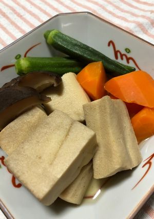 高野豆腐の含め煮-レシピのメイン写真