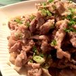 豚肉の生姜みぞれ煮