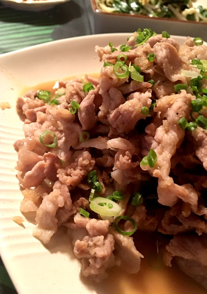 豚肉の生姜みぞれ煮-レシピのメイン写真