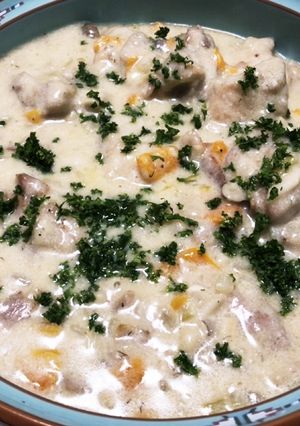 鶏モモ肉の牛乳煮込み-レシピのメイン写真