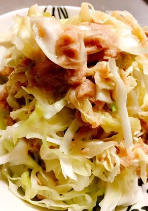 キャベツとツナのさっぱり白だし和え♡-レシピのメイン写真