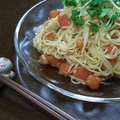 รูปของ 食欲そそるさっぱりツナトマそうめん☆