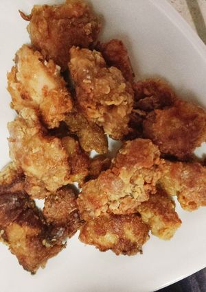 鶏モモ肉一枚でできるよ美味しい唐揚げ-レシピのメイン写真