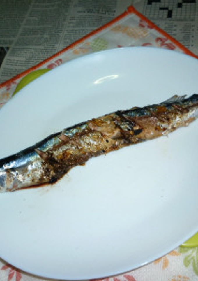 網焼きで生秋刀魚の塩焼き-レシピのメイン写真