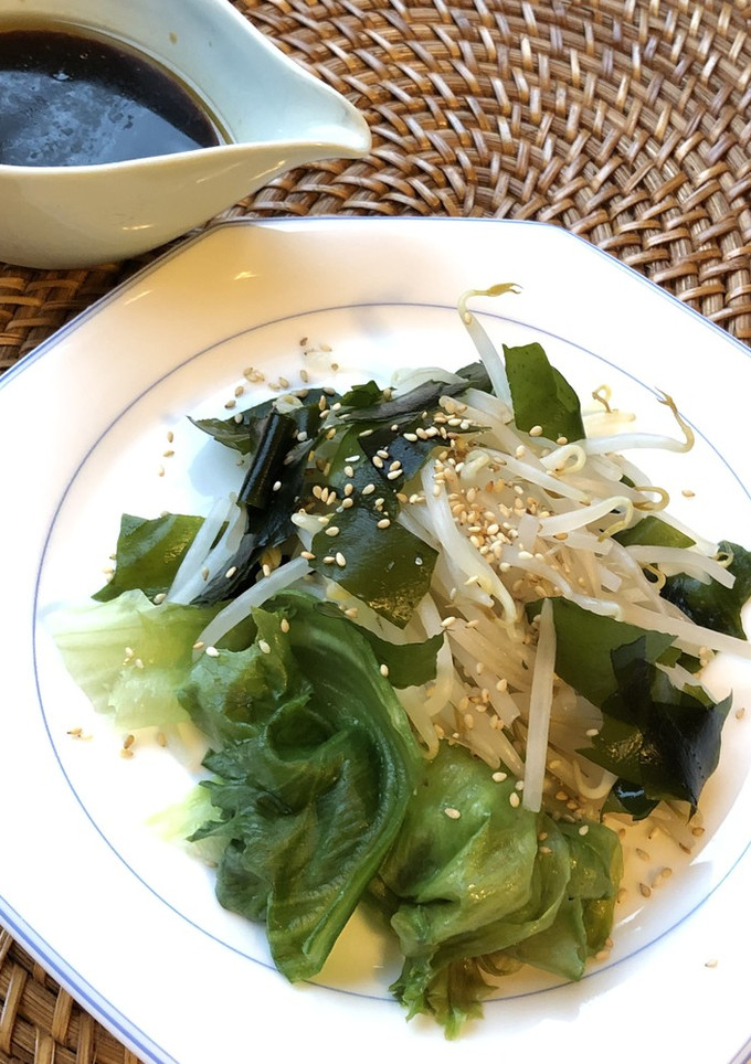 もやしとレタスの中華風ポン酢和え-レシピのメイン写真