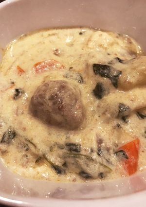 ミートボール クリーム煮-レシピのメイン写真