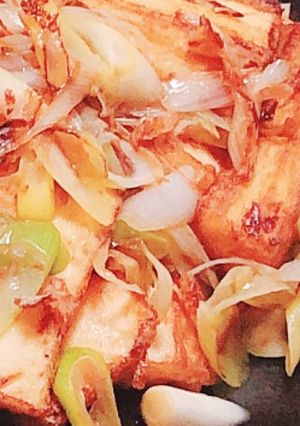 簡単おつまみ☆厚揚げの焦がし醤油☆-レシピのメイン写真
