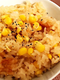 トウモロコシの醤油バターご飯-レシピのメイン写真
