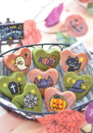 可愛い♡ハロウィン デコマドレーヌ♫-レシピのメイン写真