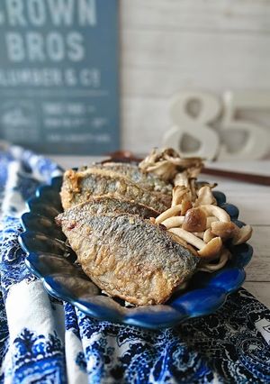 カリカリ！揚げない鯵の竜田揚げ-レシピのメイン写真