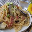 なす&ベーコンのスイチリマヨパスタ