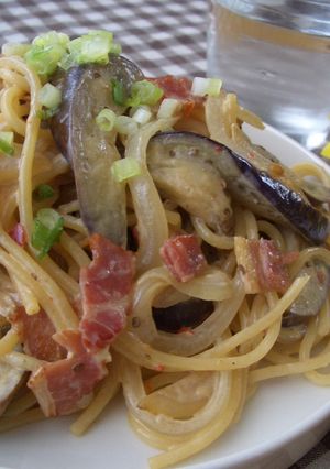 なす&ベーコンのスイチリマヨパスタ-レシピのメイン写真