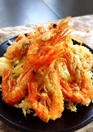 ぼたん海老のかりっと揚げ-レシピのメイン写真