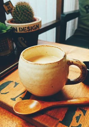 ホッとひと息❤️ほうじ茶ミルク-レシピのメイン写真