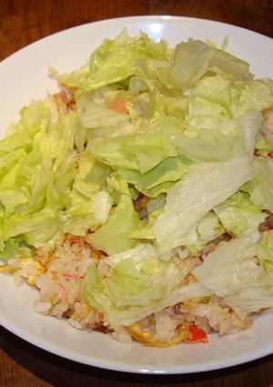 プロの味！！パラパラレタスチャーハン-レシピのメイン写真
