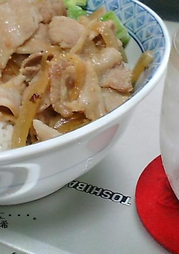 めんつゆで豚しょうが焼き-レシピのメイン写真