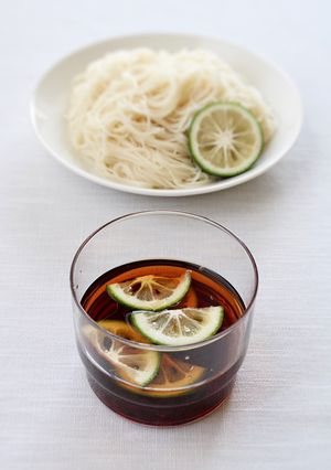 爽やか♪【すだち素麺】-レシピのメイン写真