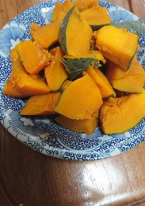 お義母さん直伝！かぼちゃの煮物-レシピのメイン写真