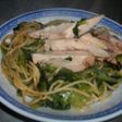 レタスの手抜きパスタ