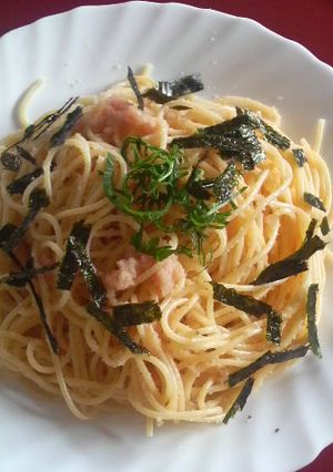 めんたいすぱ-レシピのメイン写真