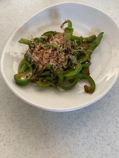 ピーマンのポン酢おかか炒め-レシピのメイン写真