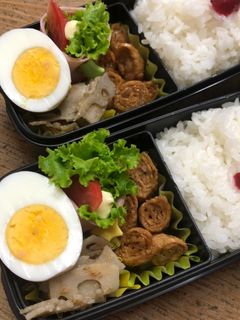 ☆お弁当に簡単巻き巻きしょうが焼き☆-レシピのメイン写真