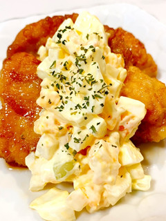 簡単♡手作りタルタルソースでチキン南蛮-レシピのメイン写真