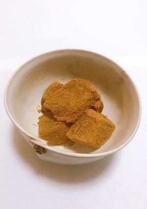 ほうじ茶黒糖わらびもち-レシピのメイン写真