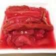 赤ずいきの酢で煮たの