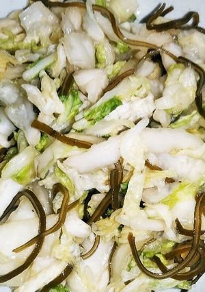 簡単白菜の漬物-レシピのメイン写真