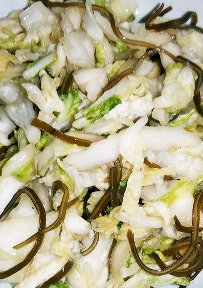 簡単白菜の漬物-レシピのメイン写真