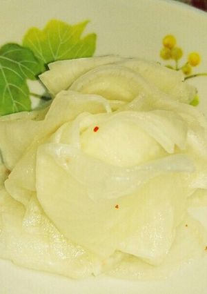 ポリ袋で☆簡単 大根の甘酢漬け-レシピのメイン写真