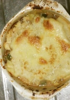 キノコと野菜の和風味噌グラタン-レシピのメイン写真