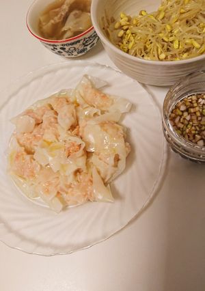 やみつき冷やしエビワンタン-レシピのメイン写真