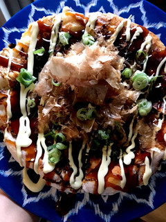 餅お好み焼き〜余った餅活用術〜-レシピのメイン写真