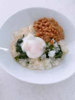 納豆中華粥-レシピのメイン写真