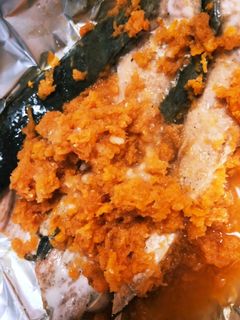 秋鮭のにんにく人参すりおろしホイル焼き-レシピのメイン写真