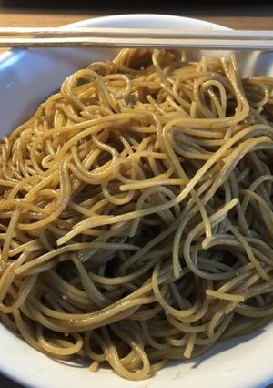 限界を超えたわさび醤油パスタ-レシピのメイン写真