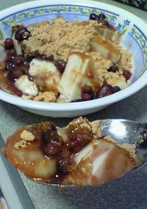 豆腐をデザートにしましょう！-レシピのメイン写真