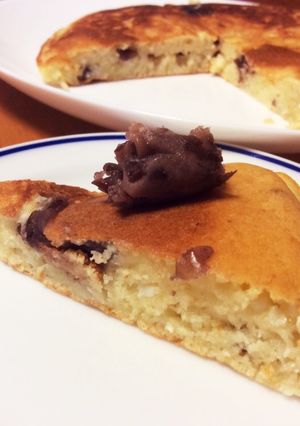 【HM】あんこたっぷりのパンケーキ♪-レシピのメイン写真