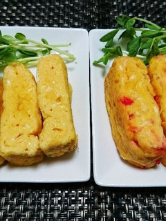 冷めてもふわふわ美味しい時短卵焼き-レシピのメイン写真