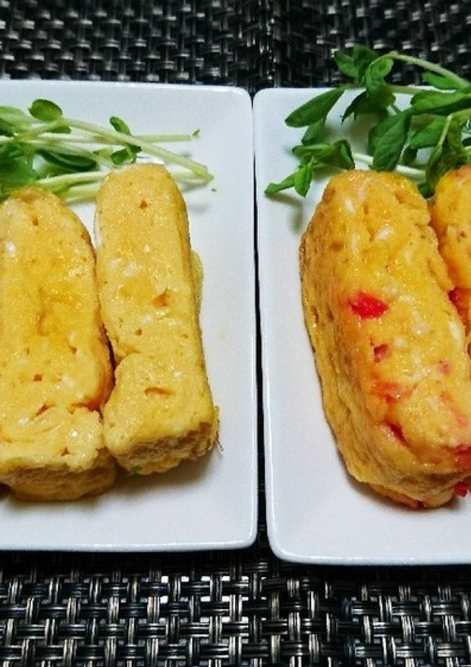 冷めてもふわふわ美味しい時短卵焼き-レシピのメイン写真