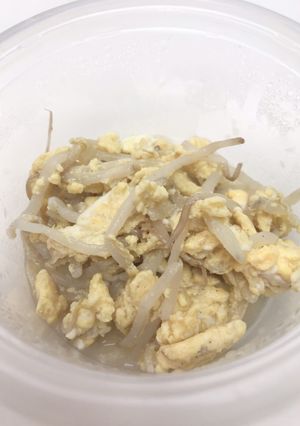 ５分で1品 もやしと卵の中華炒め-レシピのメイン写真
