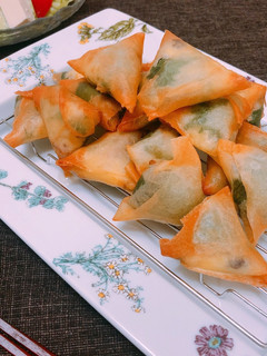 鯖缶でさんかく春巻き-レシピのメイン写真