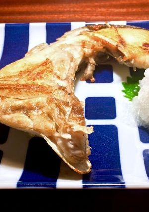 解凍ぶりかまのフライパン塩焼き☆-レシピのメイン写真