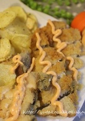 サルサソースでフィッシュ&チップス-レシピのメイン写真