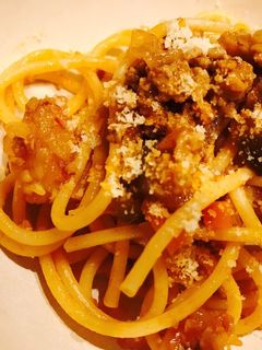 ミートソーススパゲティ-レシピのメイン写真