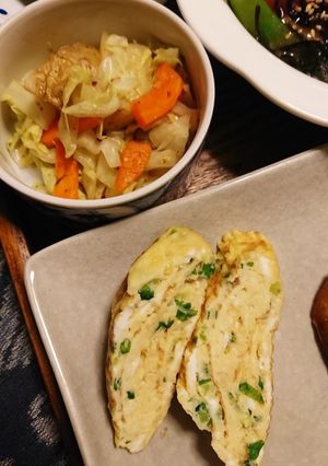 小ネギ卵焼き-レシピのメイン写真