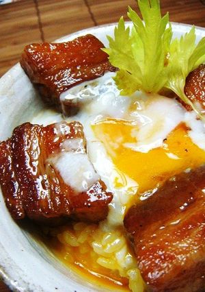 あの塩豚でめちゃうま角煮丼ができました❤-レシピのメイン写真