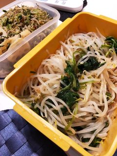 モヤシとほうれん草のナムル-レシピのメイン写真